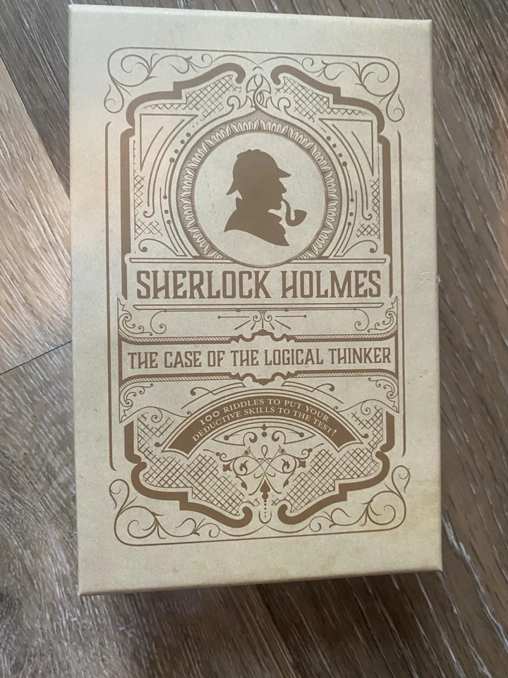 Sherlock Holmes Card Game Professor Puzzle LTD The Case Of The Logical Thinker - Image 3 of 4