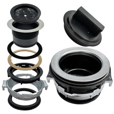 8Pcs/Set Garbage Disposal Sink Flange Kit with Stopper and Splash Guard for W...
