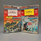 Vintage 1984 G.I. Joe Deluxe Talking Story Book & Cassette Lot SEALED Kid Stuff