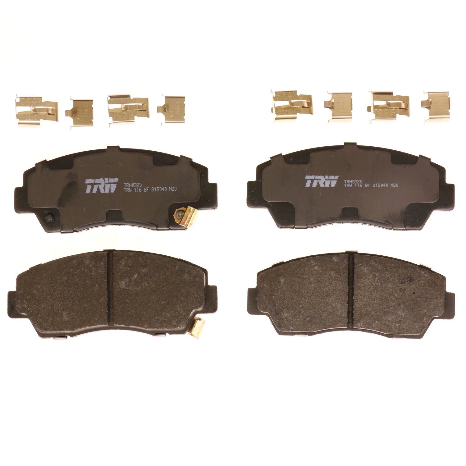 Disc Brake Pad Set for Mazda B2200 1987 - 1993 TRW  Pro TRH0320