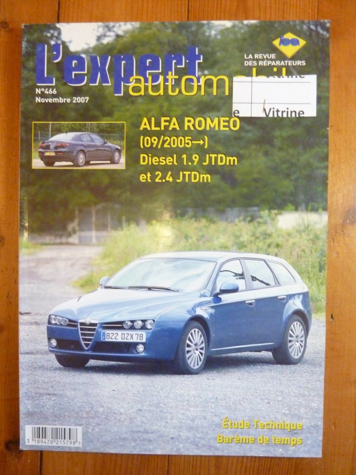 Revue technique Alfa Romeo 159 guide mécanique pour réparer sans erreur