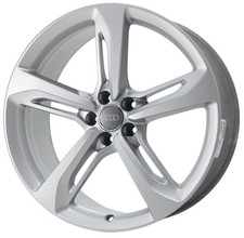 21" Audi RS7 Wheel Rim Factory OEM 58939 2014-2018 Hyper Silver