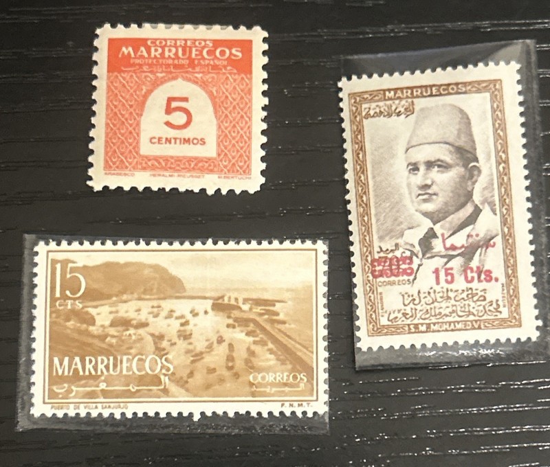 Morraco Stamp Lot of 3 MNH