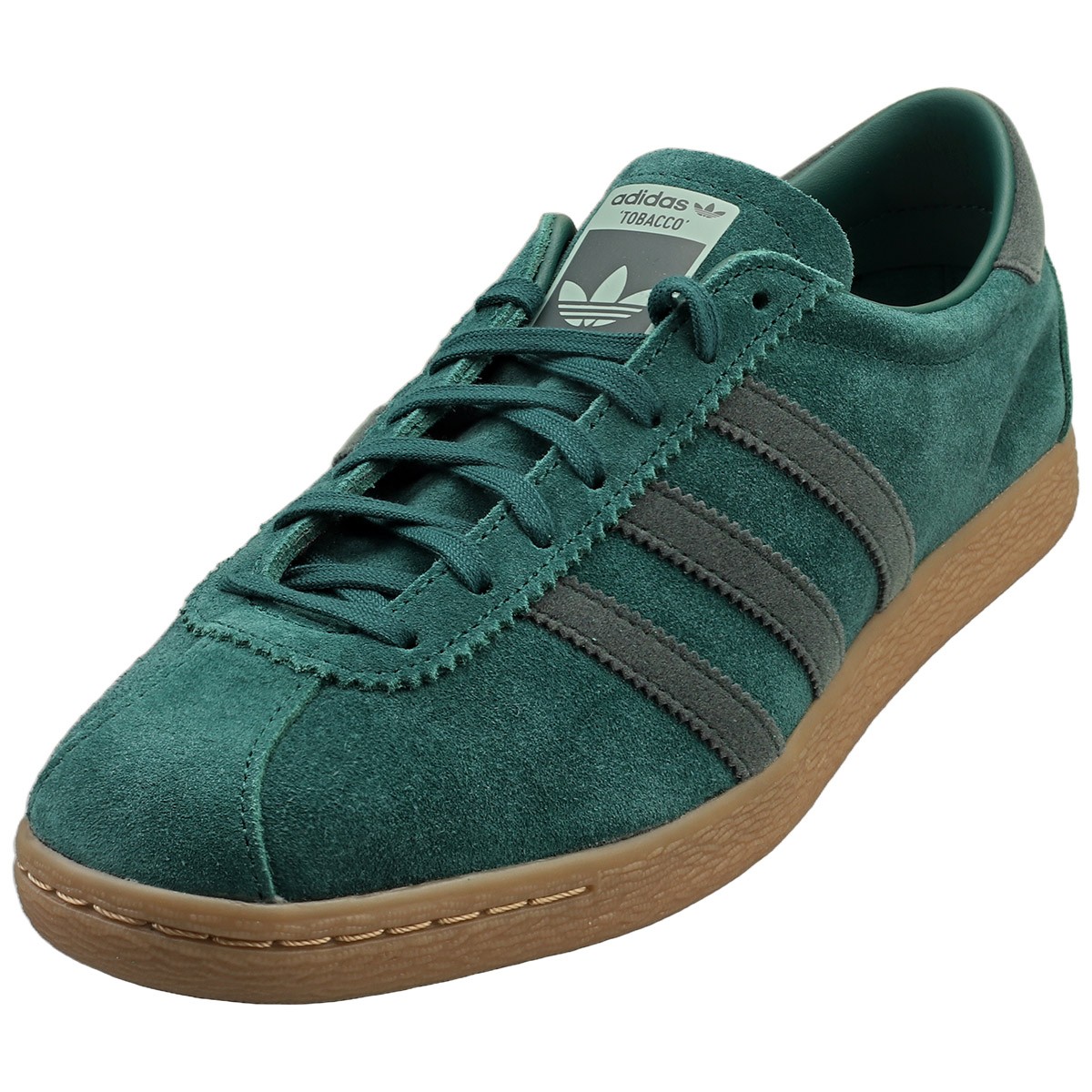adidas Tobacco Mens Fashion Trainers in Green Gum UK UK