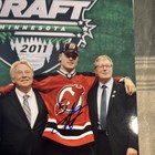 Adam Larsson New Jersey Devils 2011 NHL Draft Signed Original Photo 8x10 — photo 3