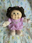 Cabbage Patch Doll Girl, Brown Hair, Brown Eyes, Pink Outfit, Signature 2015