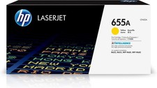 HP 655A Yellow Toner Cartridge Works Color LaserJet Enterprise M652, CF452A