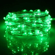 20/50/100 Battery Powered LED Lights Party Copper Wire Flexible Wedding Decor