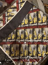 Campbells North America Foodservice Advertising Promotional Silk Scarf  36x36  
