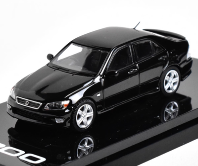 ED HobbyJapan 1:64 Black 1999 Lexus IS200 Sedan Sport Model
