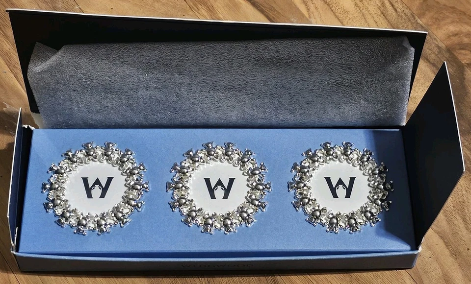 Vintage WEDGWOOD Mini Teddy Frame Set Of 3 Frames - Image 2 of 4