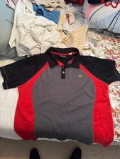 McDonalds Employee Polo Shirt Size Medium Unisex 55 Vintage Fast Food