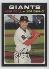 2020 Topps Heritage High Number Kean Wong #541 1s3