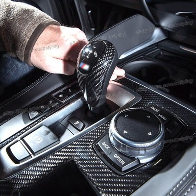 Real Carbon Fiber M Performance Center Console Cover Trim For BMW X5 M F15/F85