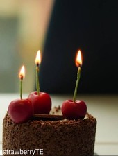  Cherry Candles - Naturally Air Purifying
