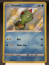 Chewtle SV028/SV122 - Shiny Holo Rare - Shining Fates Pokemon Card NM