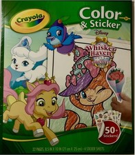 Crayola Whisker Haven Color and Sticker Book, 32 pages