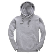 Plain Adults Kids Hoodie Hooded Sweatshirt Mens Womens Boys Girls