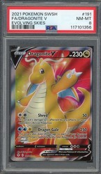 Dragonite V (Full Art) 191/203 Evolving Skies