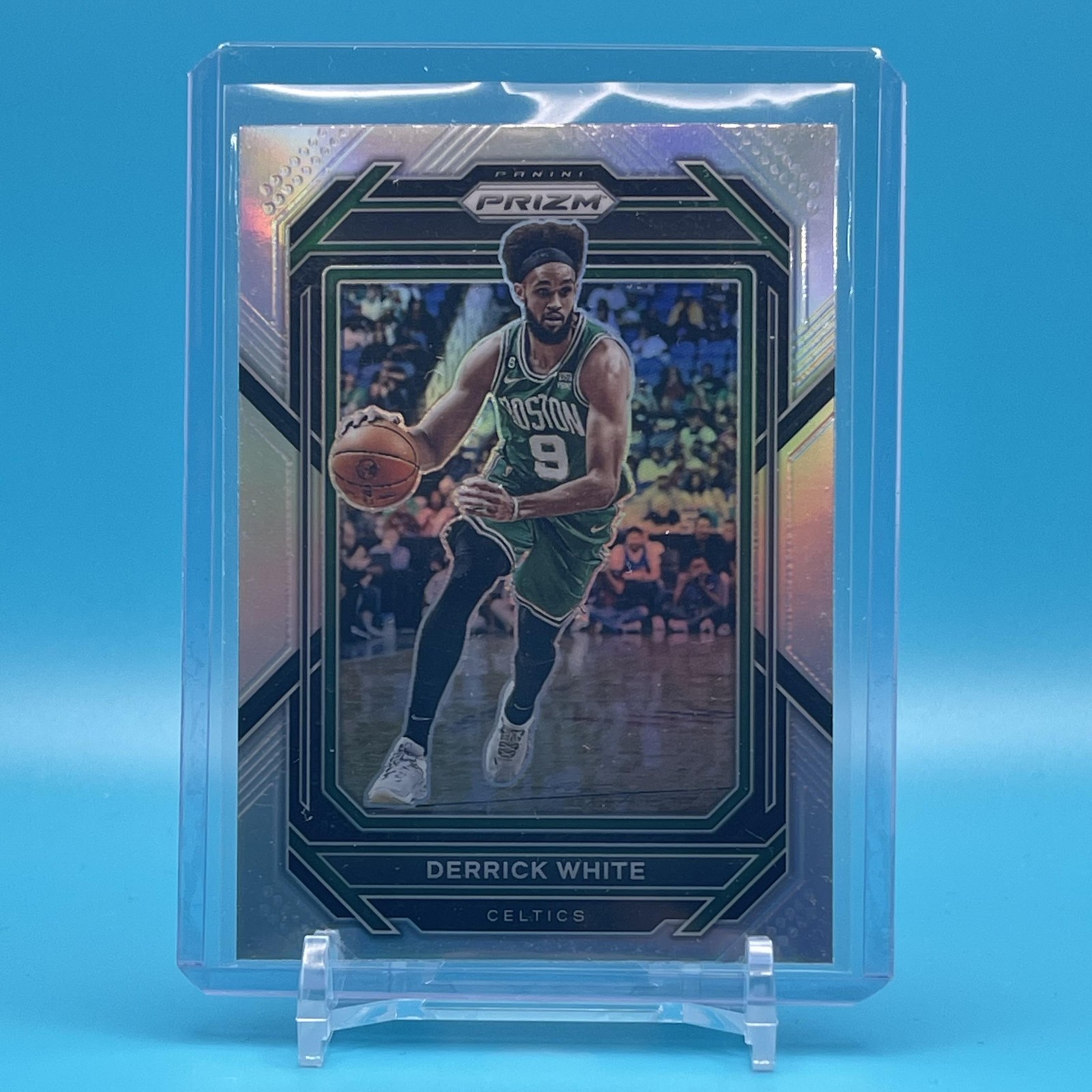 2022-23 Panini Prizm #12 Derrick White Prizms Silver