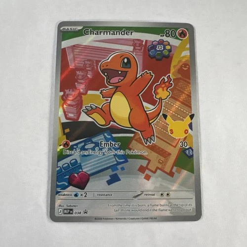 Pokemon First Partner Illustration Collection MEP Charmander 038
