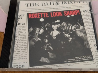 Roxette Look Sharp 1988 The Look Listen to your heart Dressed for Success Paint