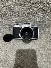 Praktina FX Camera W/ Carl Zeiss Tessar 50mm f/2.8 Lens (Untested)