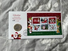 Gibraltar Limiited Edition Christmas 2020 &pound;2 Coin Number 649 Of 1000