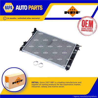 Radiator fits OPEL OMEGA B 2.6 00 to 03 Y26SE 5-Speed Manual Transmission NRF