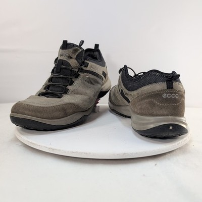 ECCO Men's Gore-Tex Yak Leather Receptor Olive Hiking Shoes Size 12.5 Waterproof