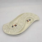 Vintage Red Wing Pottery Capistrano Deviled Egg Plate Platter