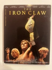 The Iron Claw  Blu Ray + DVD + Digital With  Slipcover !!! Read Description !!