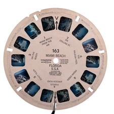 Miami Beach Florida 163 View Master Reel J89 2 Ship FREE