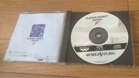 Super Robot Wars F Sega Saturn Japan Import SRW Gundam Evangelion CIB