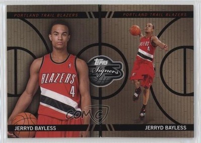 2008-09 Co-Signers Changing Faces Mismatched Gold Jerryd Bayless Rookie RC 10k8