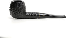 Pipa LA  207 6Mm - Modello Apple - Finissaggio Rusticato Nero