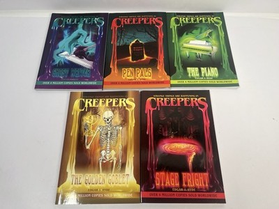 Creepers by Edgar J. Hyde Paperback Volumes 1-5 Vintage Horror Books Lot of 5 VG