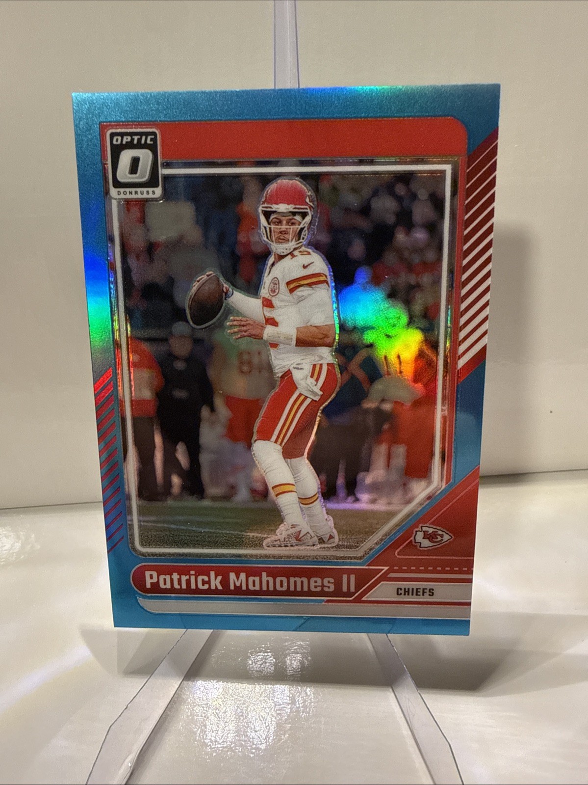 2024 Panini Donruss Optic - Patrick Mahomes II #94 Aqua Prizm /299
