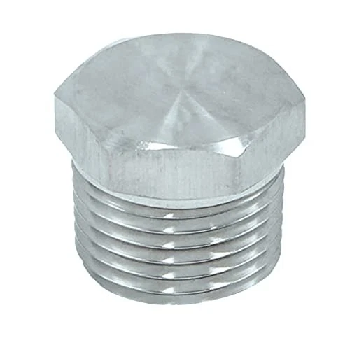 HFS(R) Hex End Plug 1/2" NPT Male, Stainless Steel 304 Hex Head, Pack of 1 - Image 2 of 3