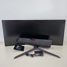 34" LG UltraGear 34GP63A-B QHD 160Hz VA Curved Gaming Monitor - Black