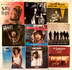 Lot of 35 US 7" 45 vinyl single records VG-M most w/ PS Picture Sleeve Queen + !
