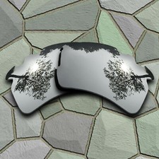 Chrome Titanium Polarized Lenses Replacement For-Oakley Flak 2.0 XL Vented