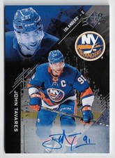  2017-18 SPx Autograph #16 John Tavares 27/49 !!