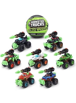Zuru 5 Surprise Blind Ball Monster Trucks Glow Riders Kinder Spielzeug Sortiment