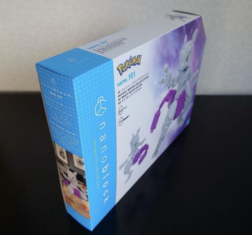 New Kawada nanoblock NBPM_101 Pokemon MEWTWO Extreme DX 620pcs From Japan - Picture 4 of 5