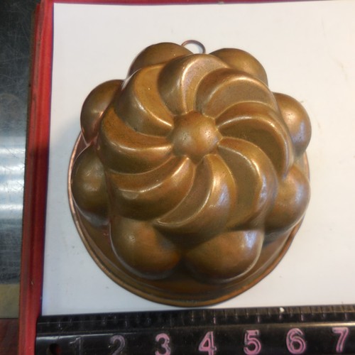Copper Pinwheel Jello/Gelatin Mold
