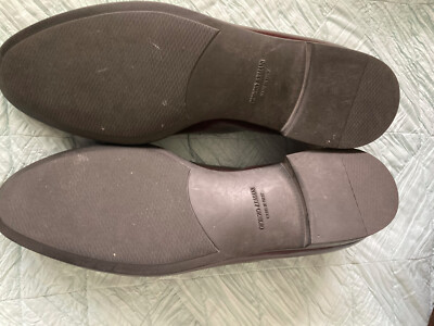 Giorgio Armani Made in Italy Slip On Burgundy Leather  display picture 1