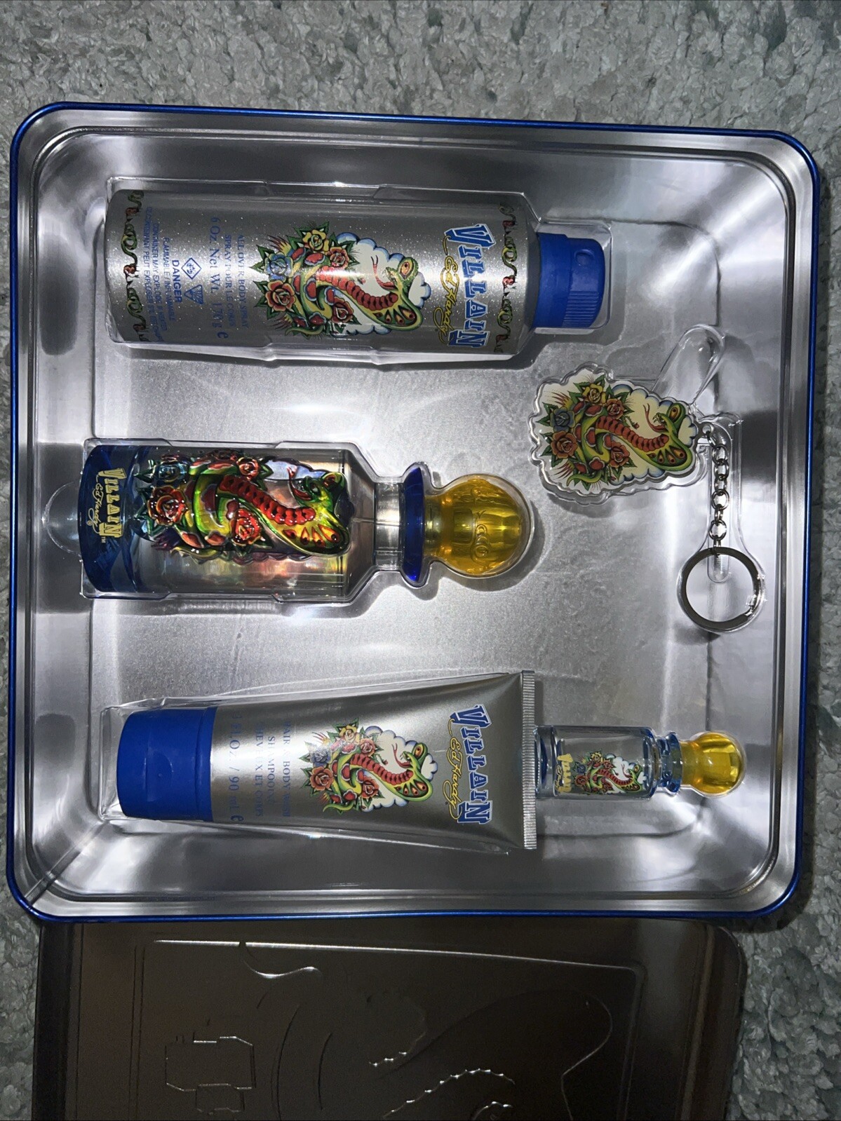 EdHardy Villian  5 Piece Perfume Set