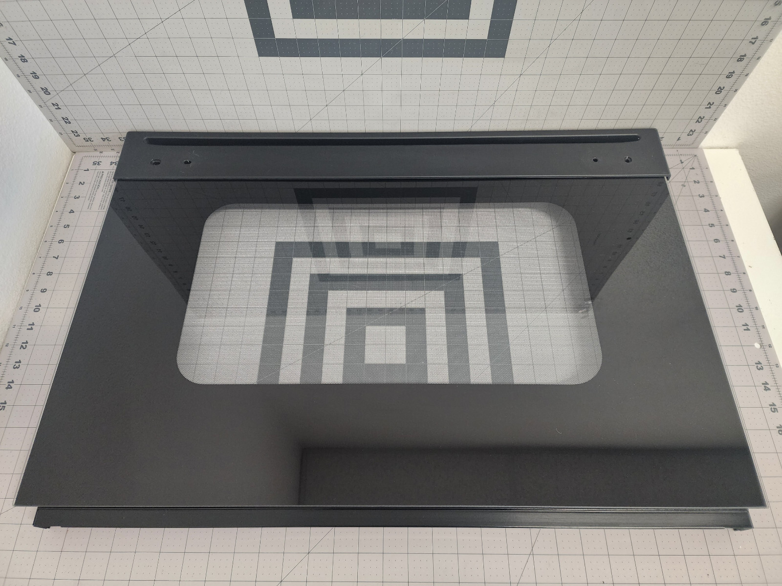 GE Wall Oven Outer Door Glass with Grill and Frame WB57T10209 eBay