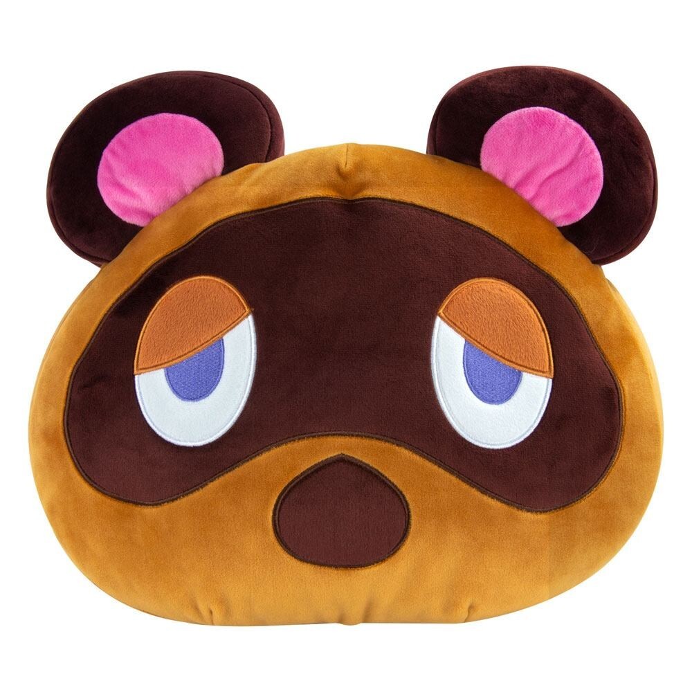 Peluche Tom Nook Animal Crossing Mocchi-Mocchi 33 cm en velours doux
